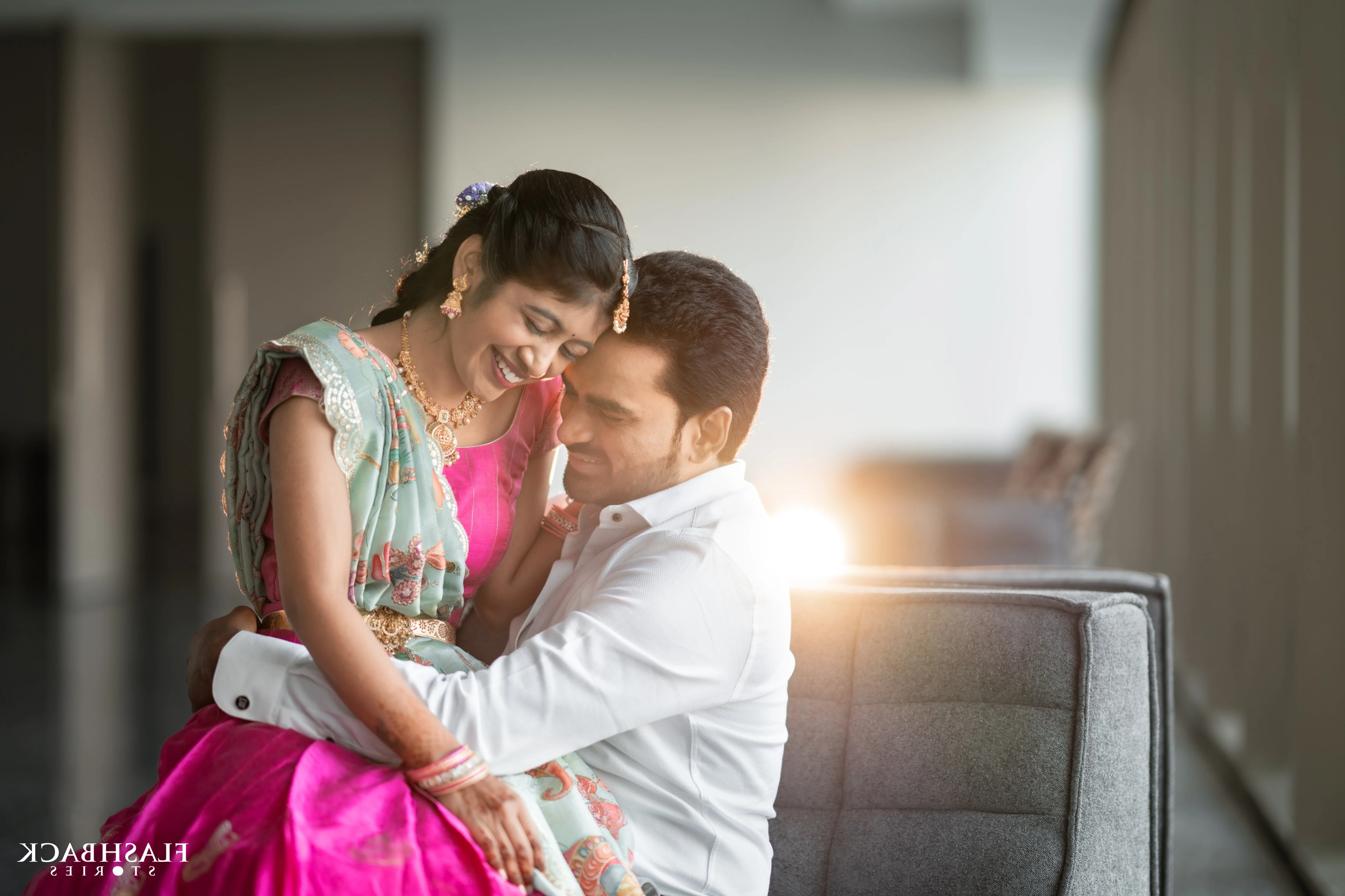 Couple Smiling